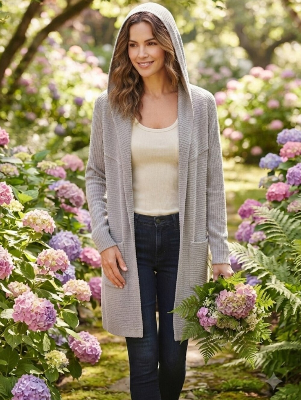 Barefoot Dreams Cozychic Ultra Lite Hooded Cardigan